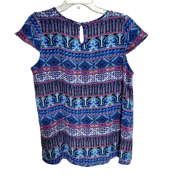 Pink Rose Blouse 1X - Picture 5 of 5